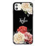 Vintage Floral iPhone 11 超薄強化玻璃殻