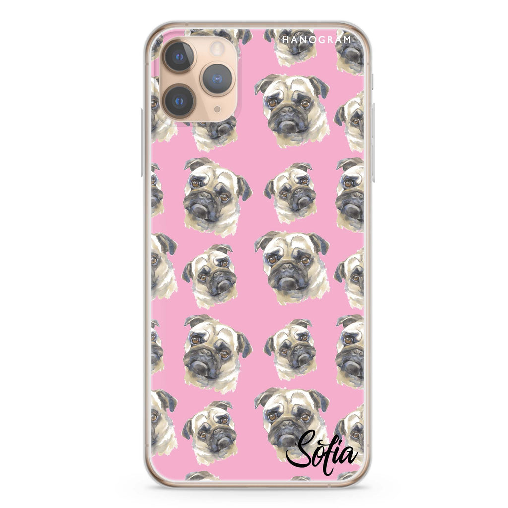 PugPug iPhone 11 Pro Max 水晶透明保護殼