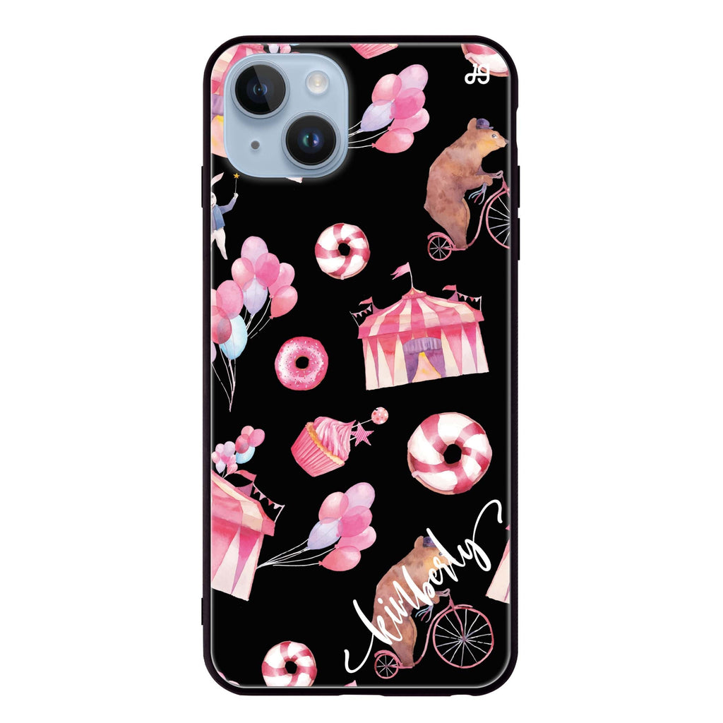 Red Circus iPhone 13 Mini 超薄強化玻璃殻
