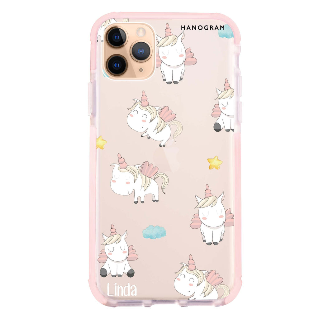 Baby Cute Unicorn iPhone 11 Pro Max 吸震防摔保護殼