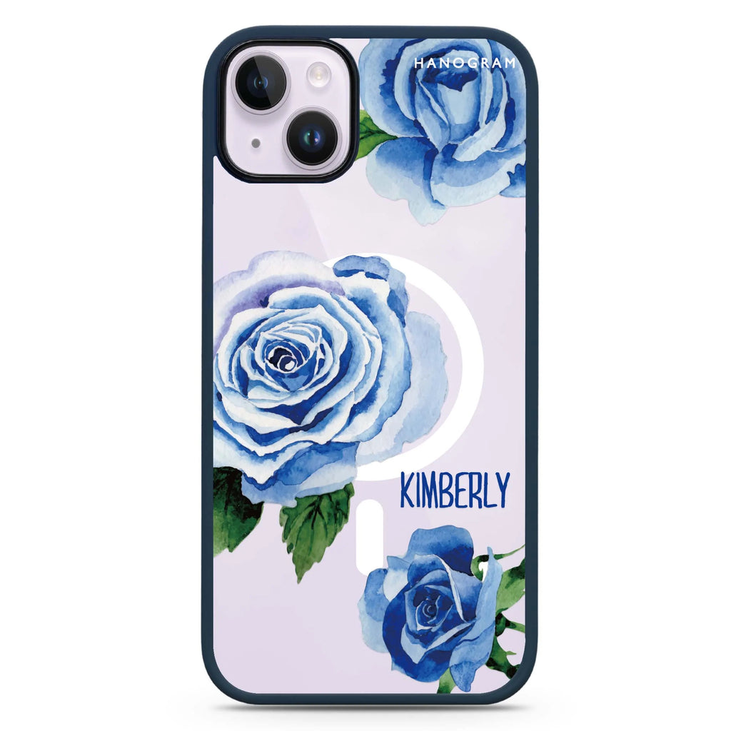 Blue Rose iPhone 14 Plus Magsafe 兼容防衝擊保護殼