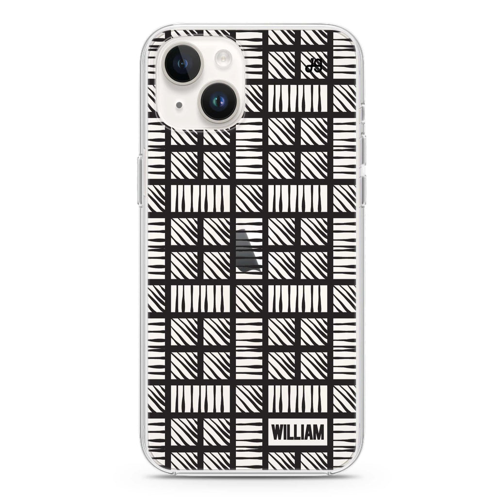 Square iPhone 14 plus 水晶透明保護殼