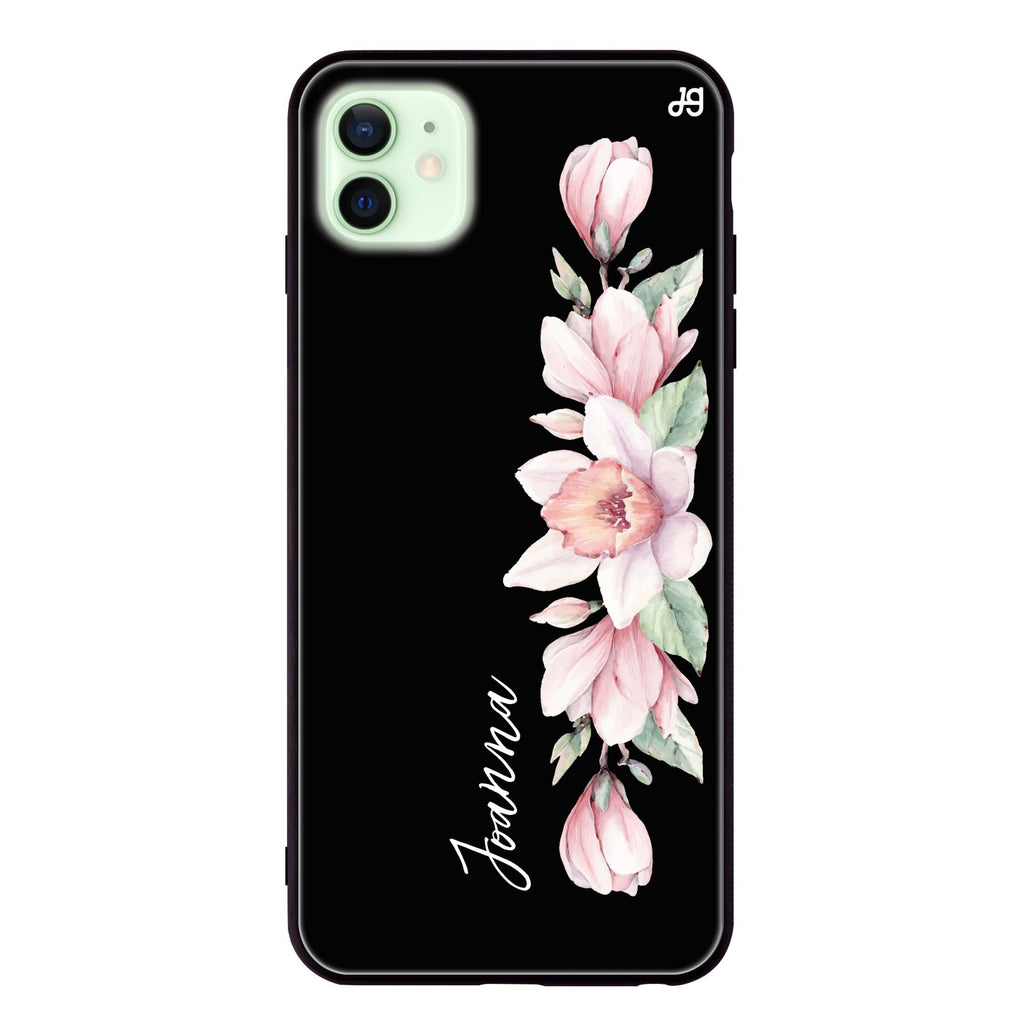 Floral and Me iPhone 12 超薄強化玻璃殻