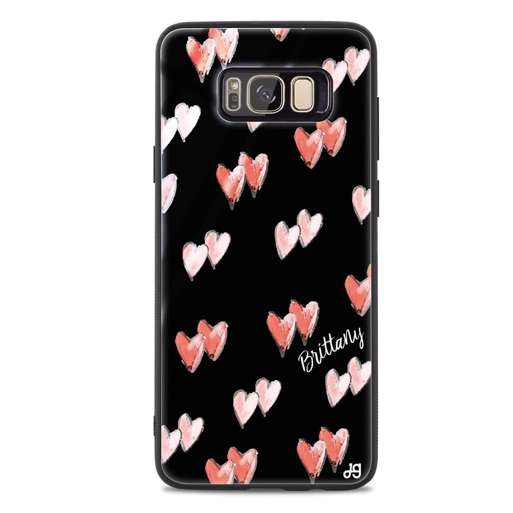 Double Heart Samsung S8 Plus 超薄強化玻璃殻