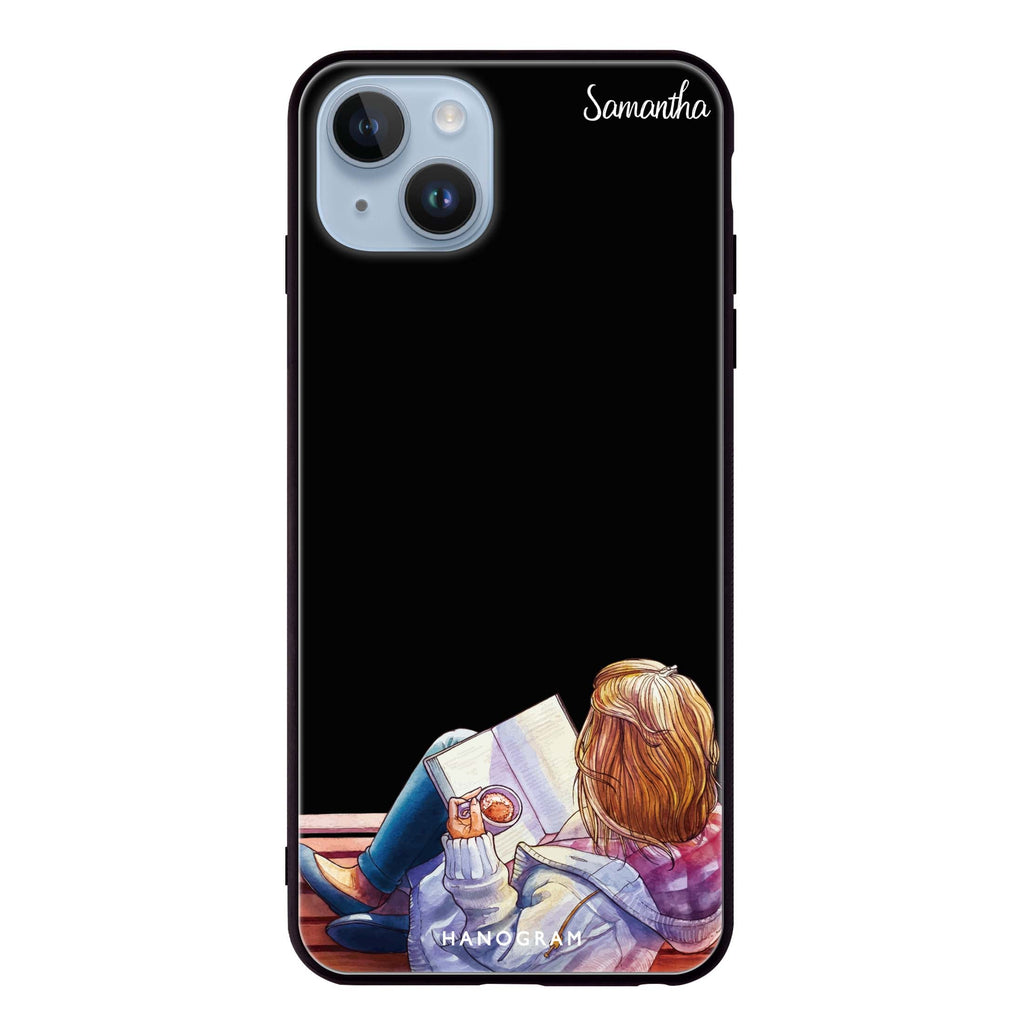 Relax With My Coffee iPhone 14 超薄強化玻璃殻