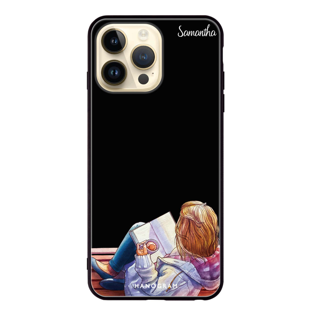 Relax With My Coffee iPhone 超薄強化玻璃殻
