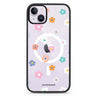 Floral Pattern iPhone 14 Plus Magsafe 兼容防衝擊保護殼