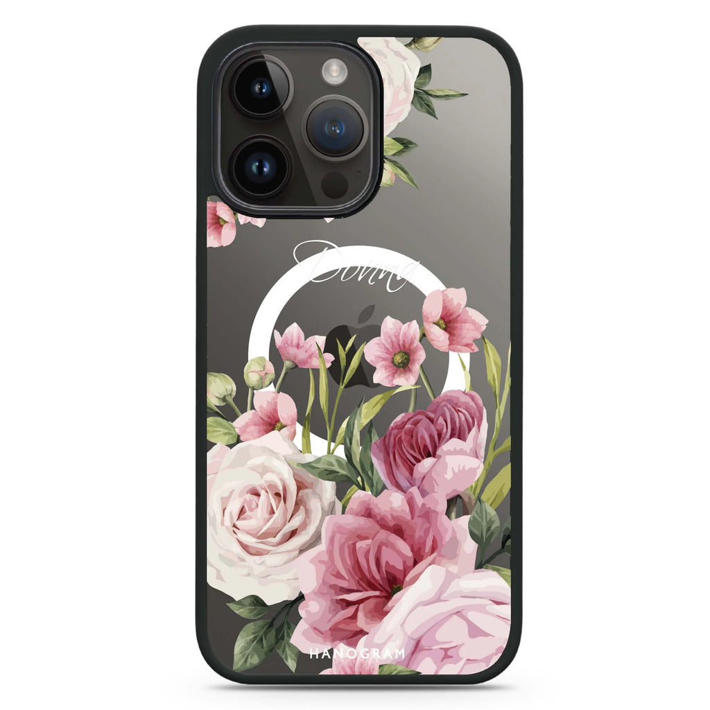 Beautiful Flowers Magsafe 兼容防衝擊保護殼