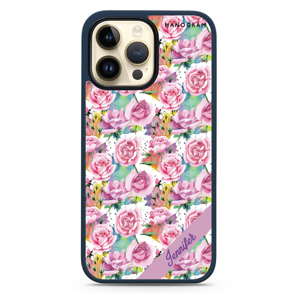 Colorful Rose Magsafe 兼容防衝擊保護殼