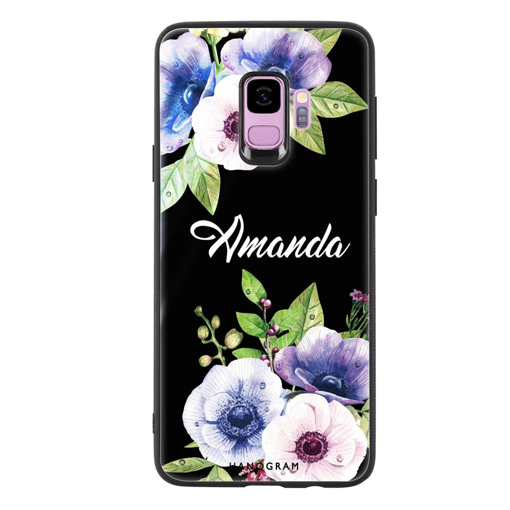 Blooming Flowers Samsung S9 超薄強化玻璃殻