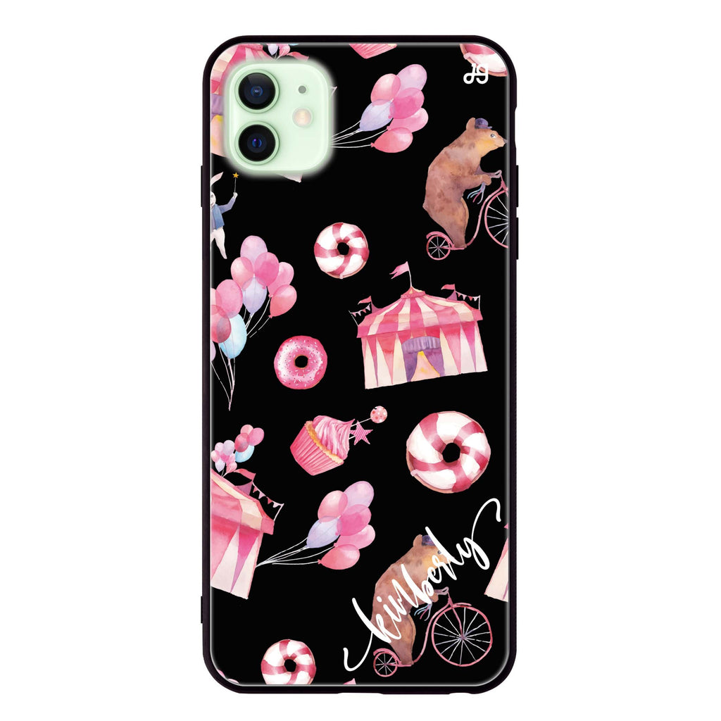 Red Circus iPhone 12 mini 超薄強化玻璃殻