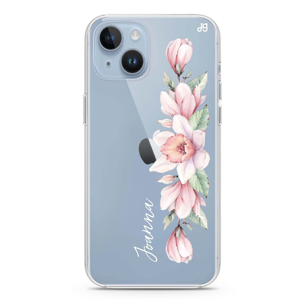 Floral and Me iPhone 14 水晶透明保護殼