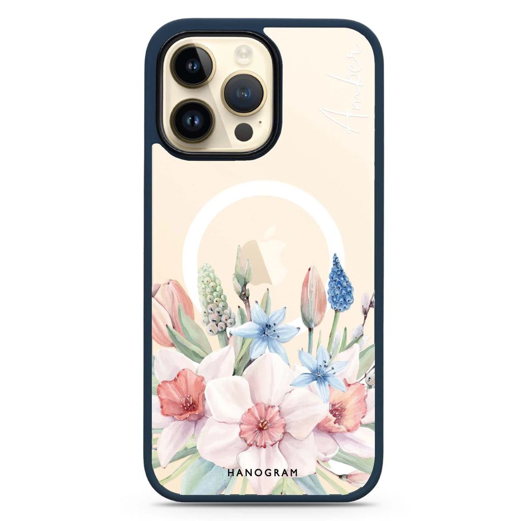 My Glamour Floral Magsafe 兼容防衝擊保護殼