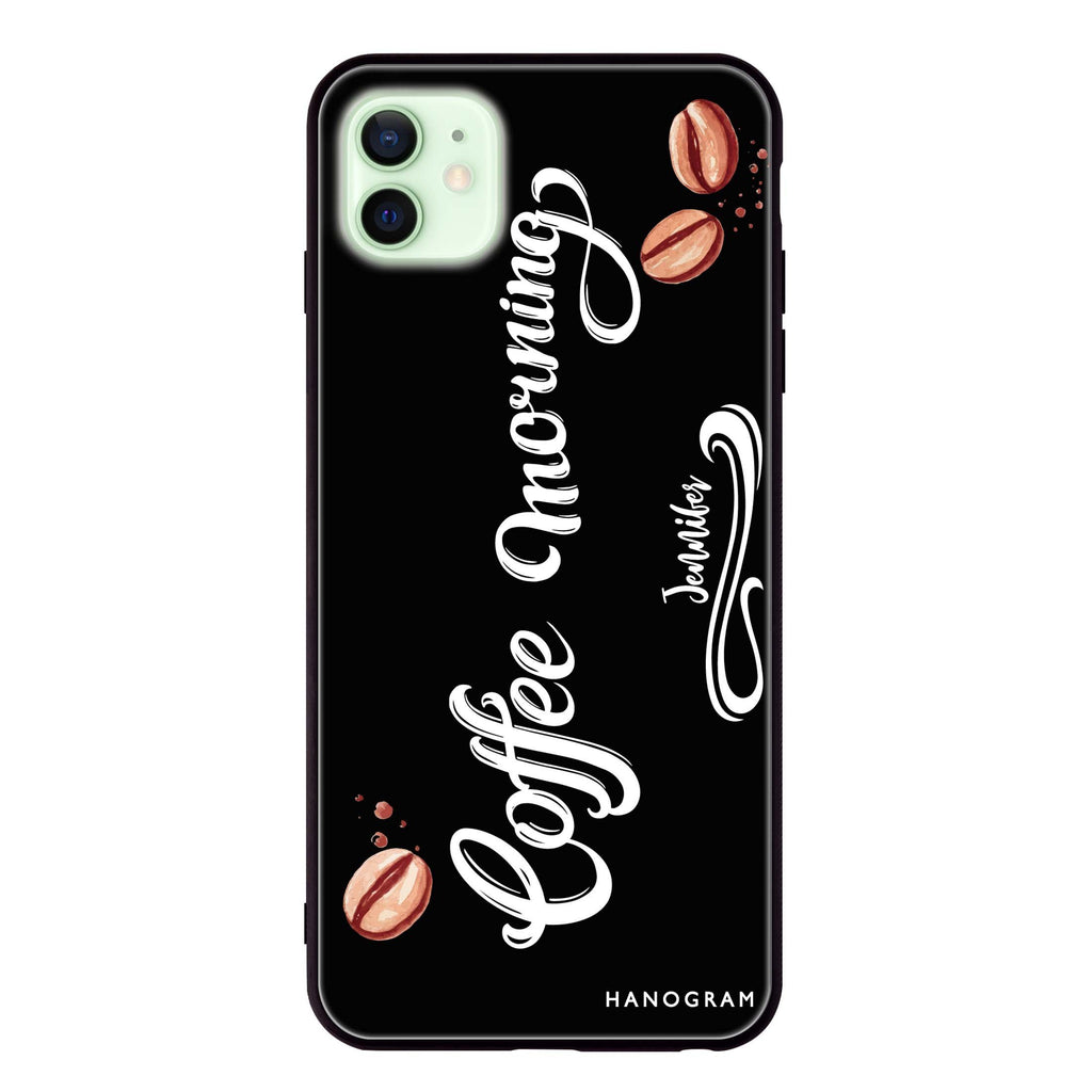 Coffee & Me iPhone 12 超薄強化玻璃殻