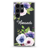 Blooming Flowers Samsung Galaxy Ultra 可加名字透明保護殼，適用 S26/S25/S24/S23 Ultra，圖1