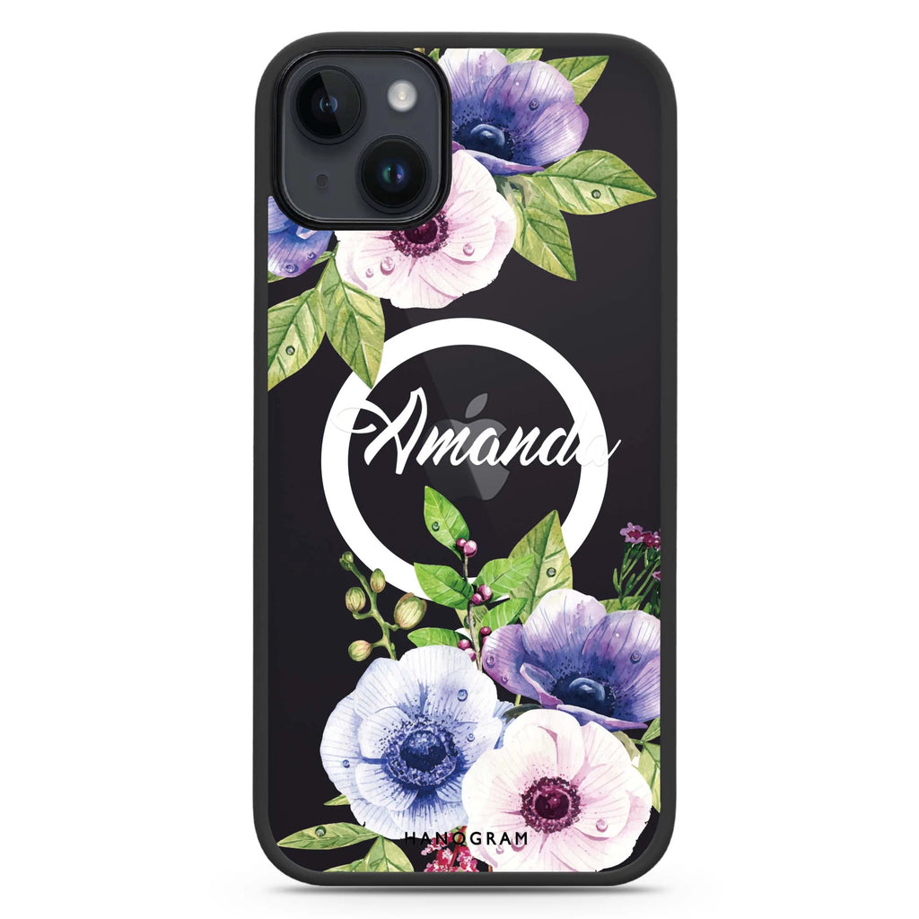 Blooming Flowers iPhone 14 Plus Magsafe 兼容防衝擊保護殼