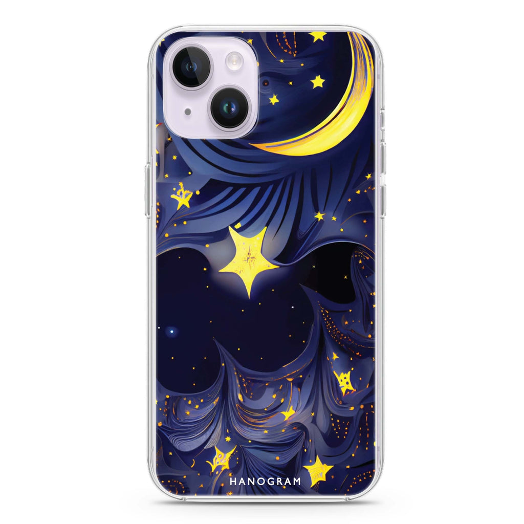 Moon & Star iPhone 14 Plus Magsafe 兼容水晶透明保護殼