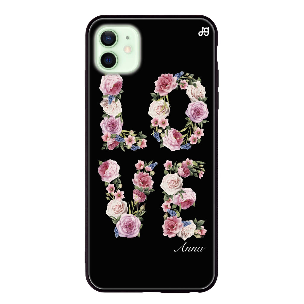 L.O.V.E iPhone 12 mini 超薄強化玻璃殻