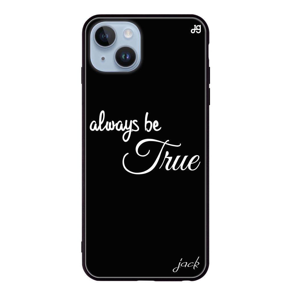 Always be true love with passion II iPhone 13 超薄強化玻璃殻