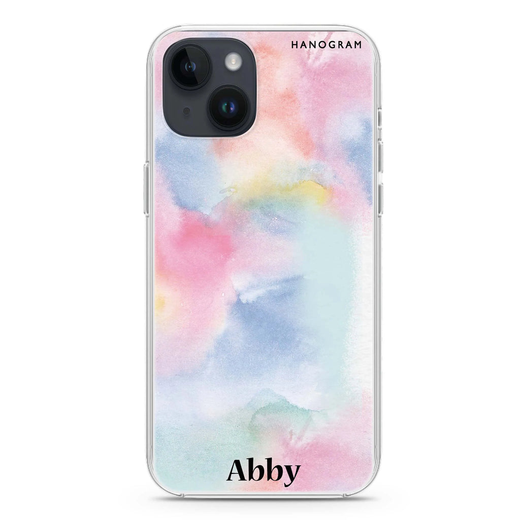 Magic Watercolour iPhone 14 Plus Magsafe 兼容水晶透明保護殼