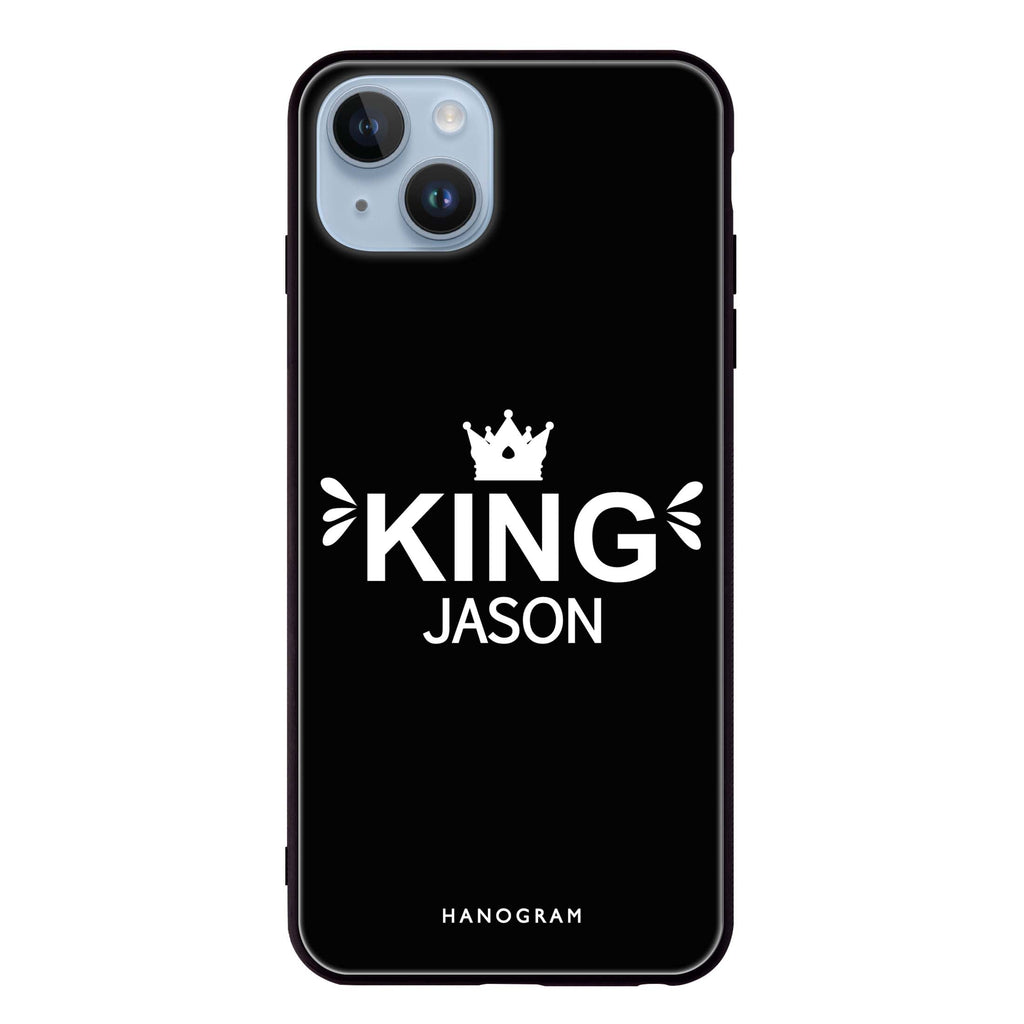 I am the king iPhone 13 超薄強化玻璃殻