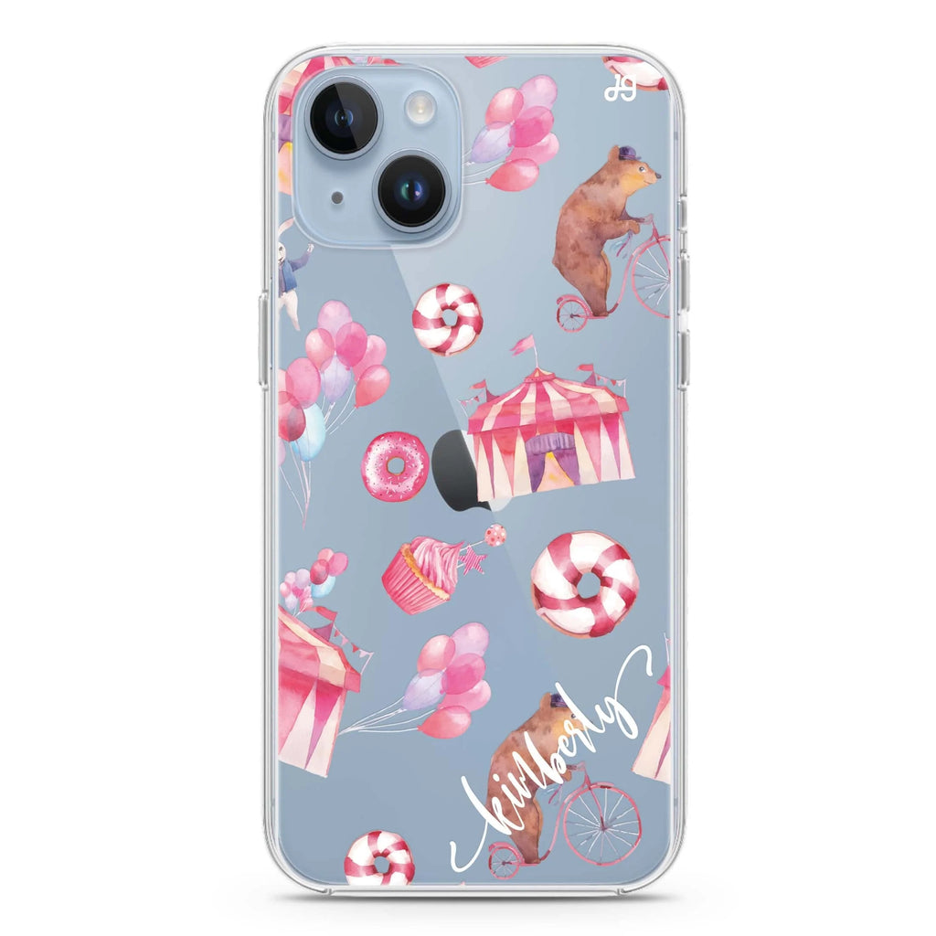 Red Circus iPhone 14 水晶透明保護殼