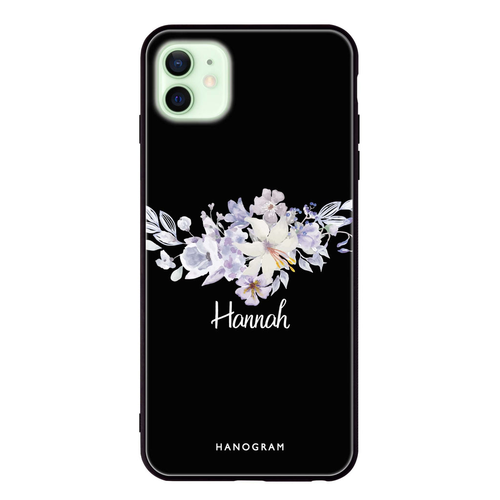 Serene Flowers & Me iPhone 12 mini 超薄強化玻璃殻
