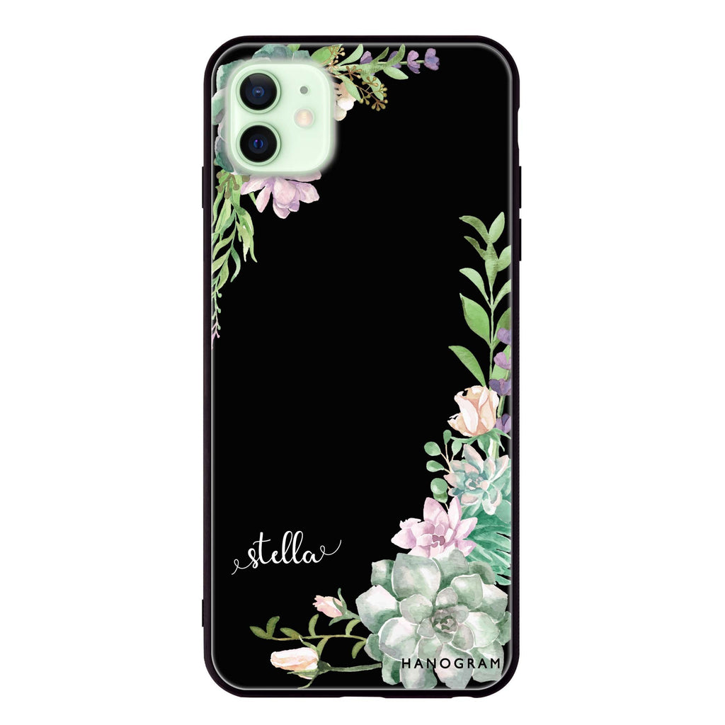 Rose in Wild iPhone 12 mini 超薄強化玻璃殻