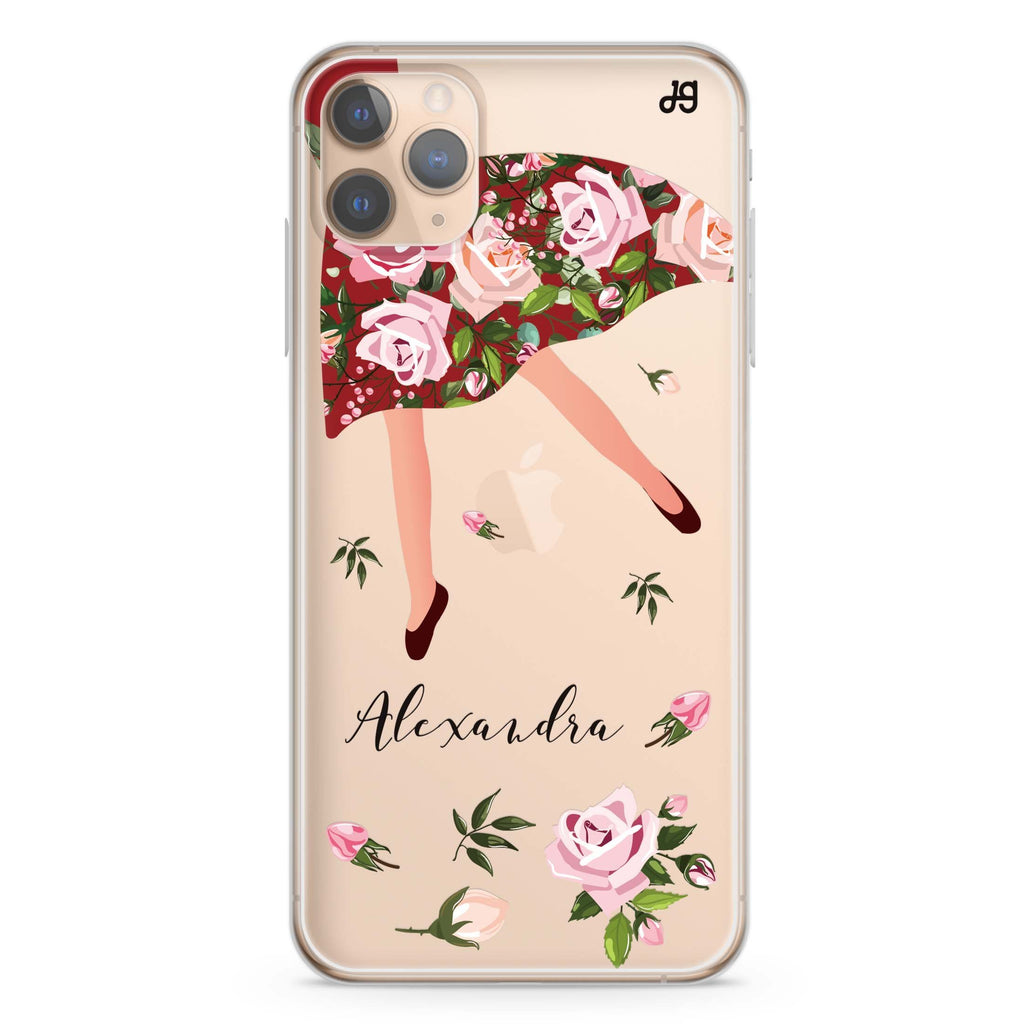 Rosy Waltz iPhone 11 Pro 水晶透明保護殼