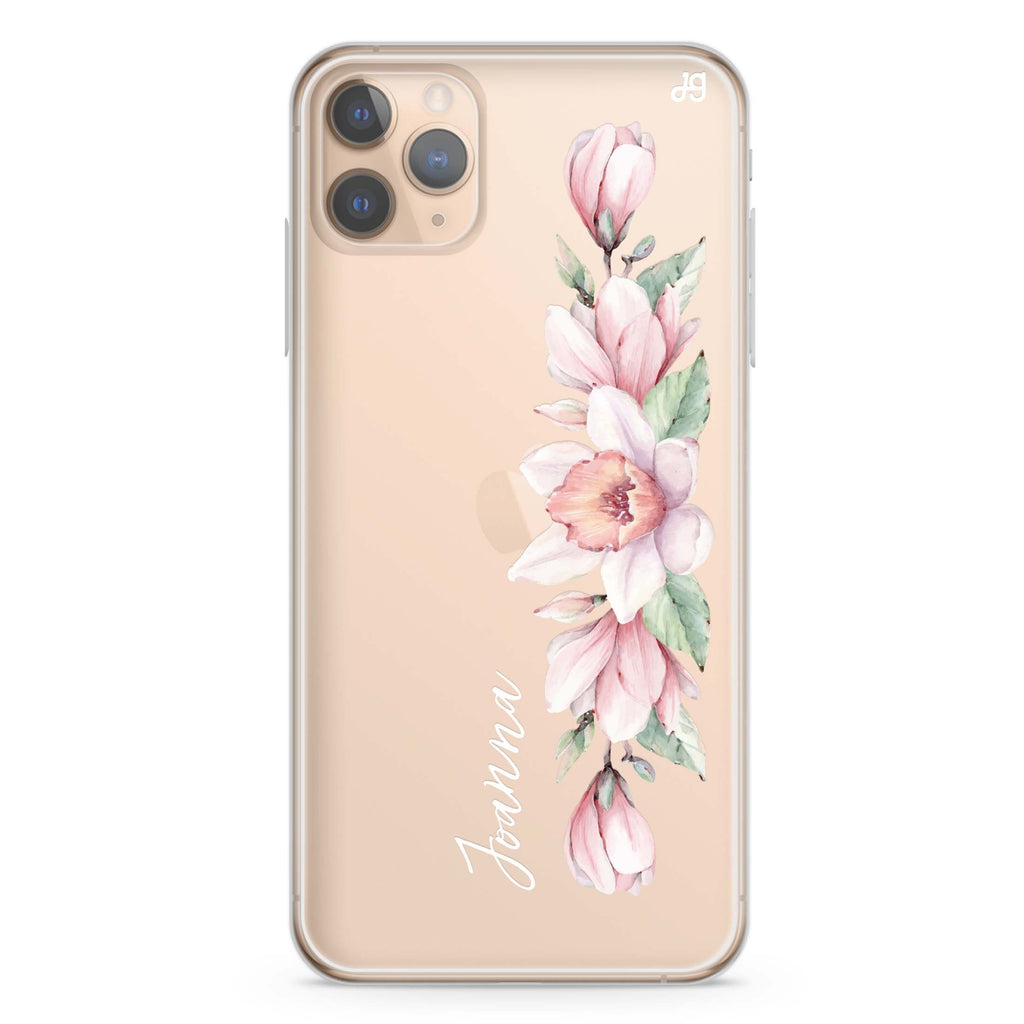 Floral and Me iPhone 11 Pro Max 水晶透明保護殼