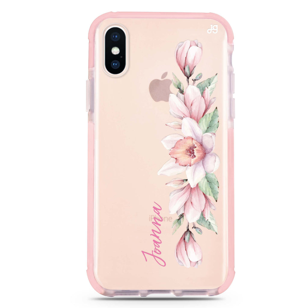 Floral and Me iPhone XS Max 吸震防摔保護殼
