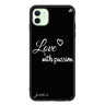 Always be true love with passion I iPhone 12 mini 超薄強化玻璃殻
