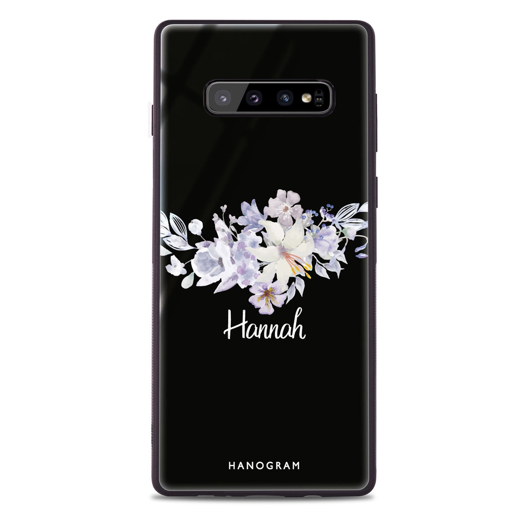 Serene Flowers & Me Samsung 超薄強化玻璃殻