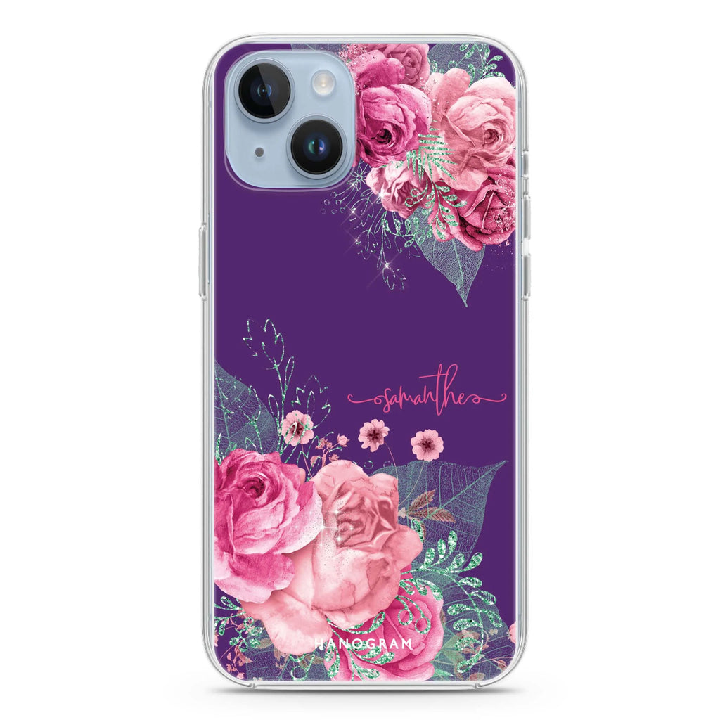 WildRose iPhone 14 Plus Magsafe 兼容水晶透明保護殼