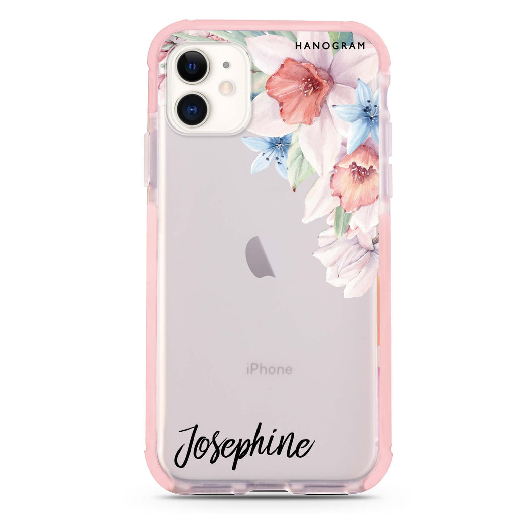 Glamour Floral iPhone 11 吸震防摔保護殼