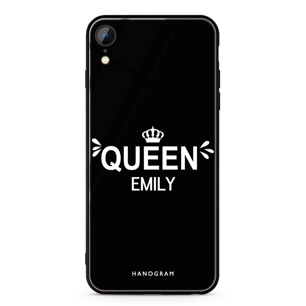 I am the queen iPhone XR 超薄強化玻璃殻