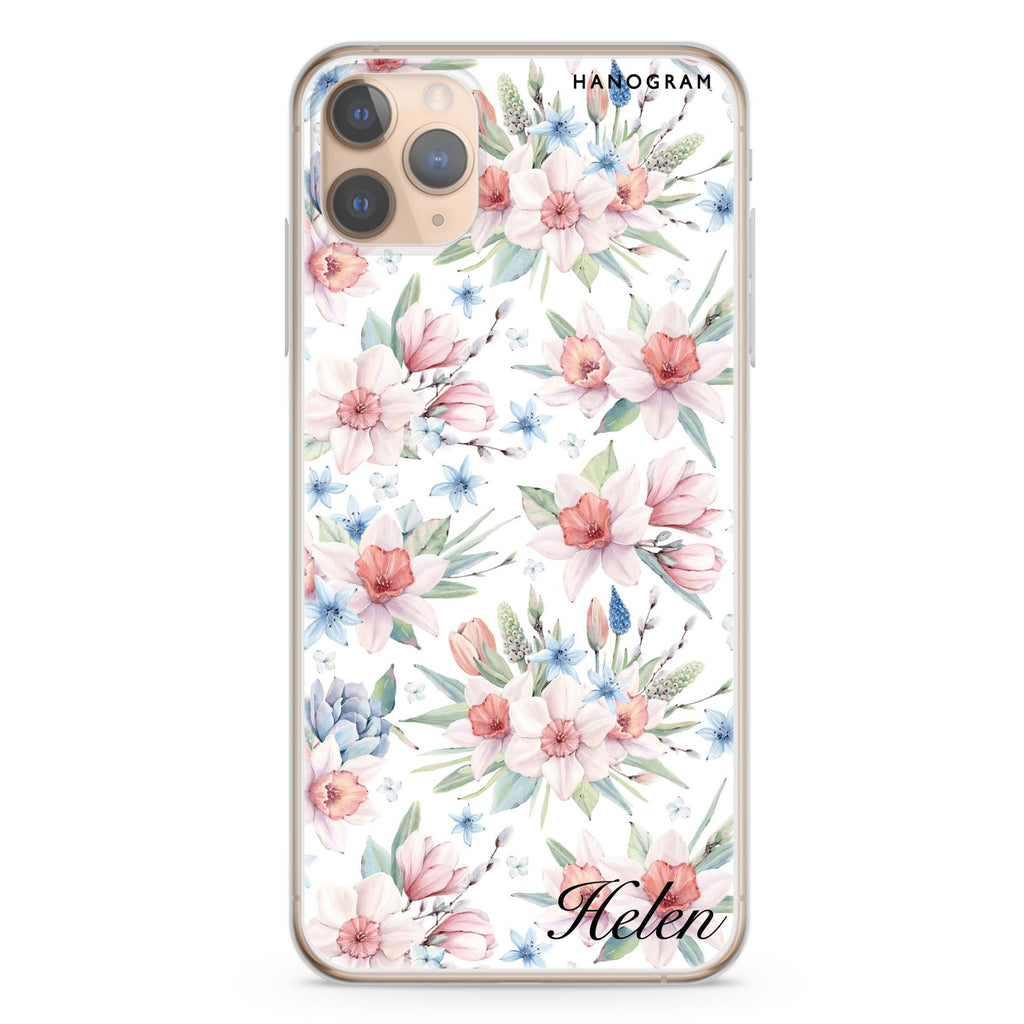 Glamour Floral World iPhone 11 Pro 水晶透明保護殼