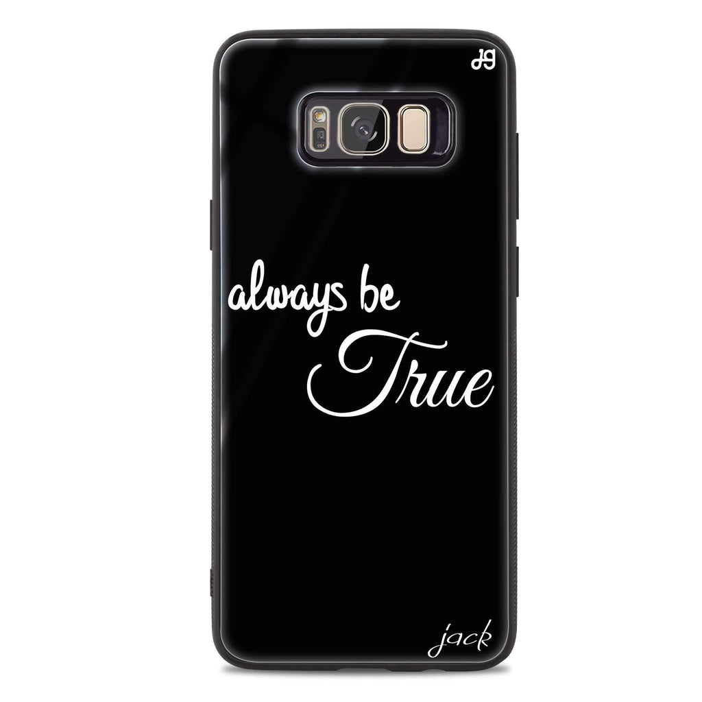 Always be true love with passion II Samsung S8 Plus 超薄強化玻璃殻