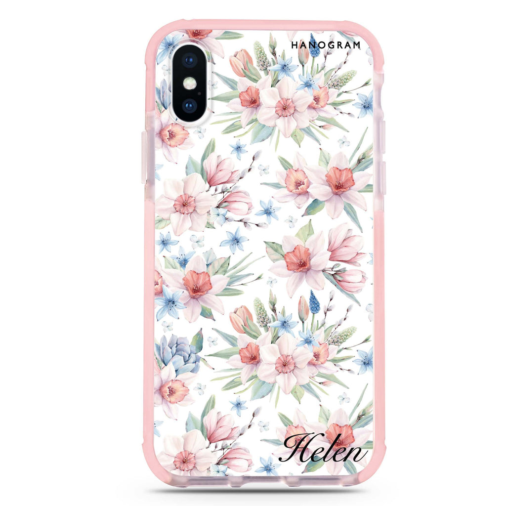 Glamour Floral World iPhone XS Max 吸震防摔保護殼