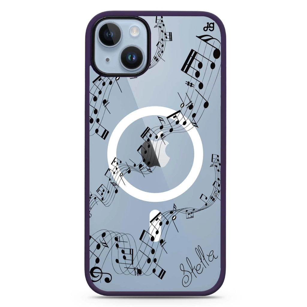 Music iPhone 14 Plus Magsafe 兼容防衝擊保護殼