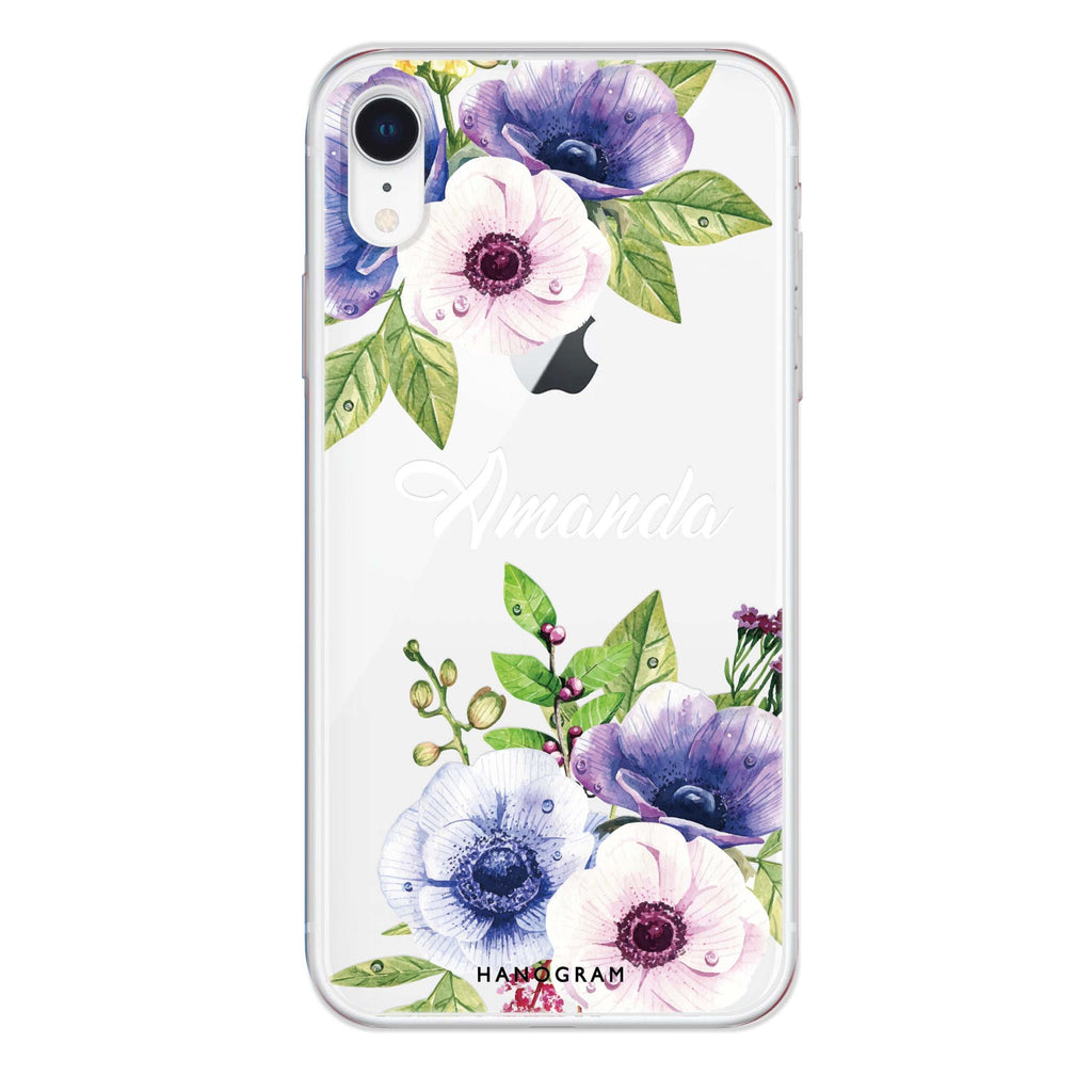 Blooming Flowers iPhone XR 水晶透明保護殼