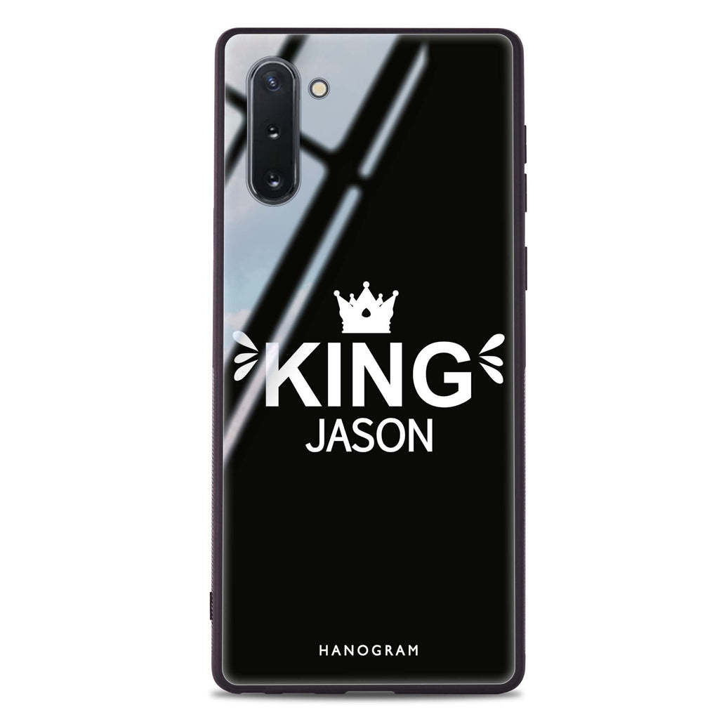 I am the king Samsung Note 10 超薄強化玻璃殻