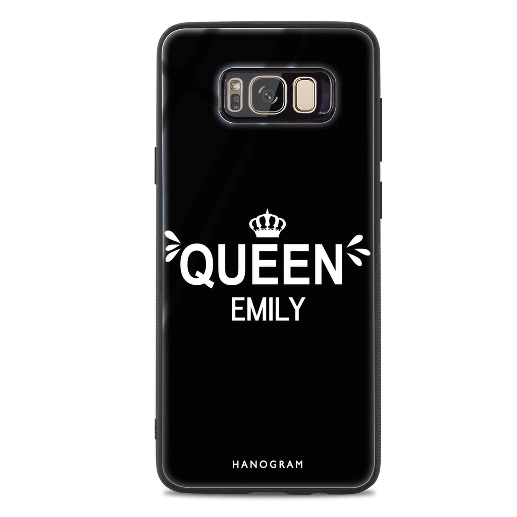 I am the Queen Samsung S8 Plus 超薄強化玻璃殻