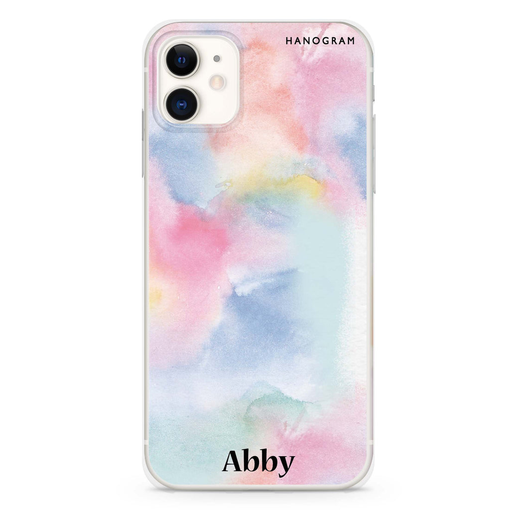 Magic Watercolour iPhone 11 水晶透明保護殼