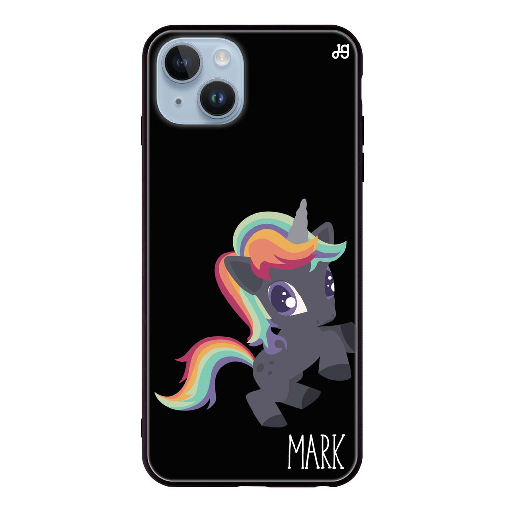 Lovely Unicorn I iPhone 13 超薄強化玻璃殻