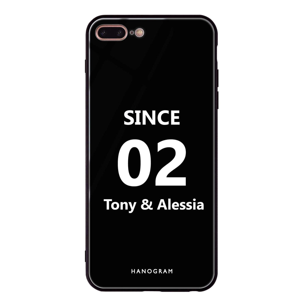 Love story II iPhone 8 Plus 超薄強化玻璃殻