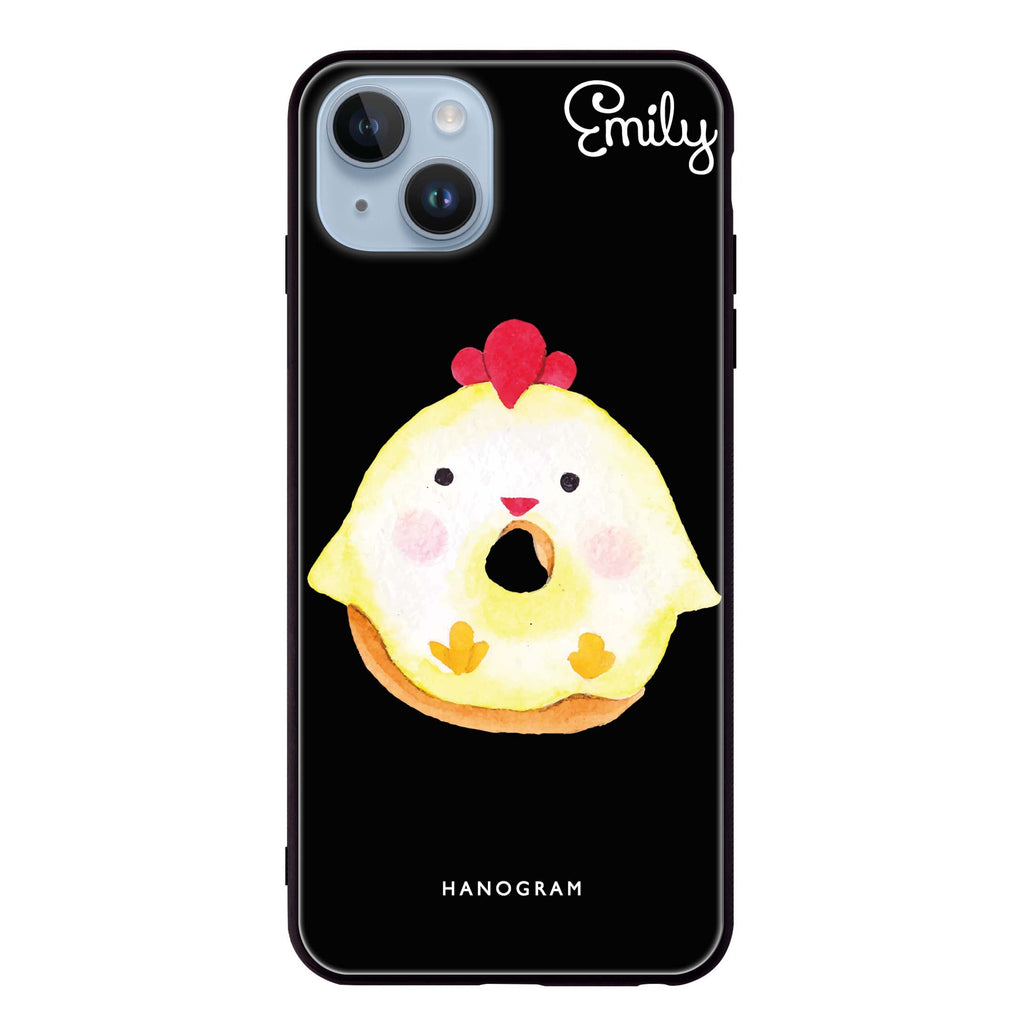 Sweet donut chick iPhone 13 超薄強化玻璃殻