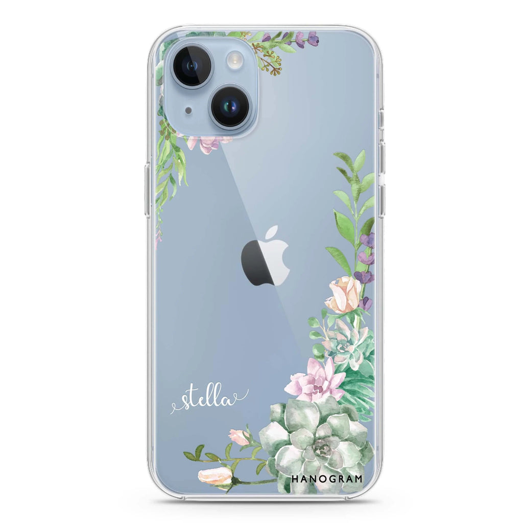 Rose in Wild iPhone 14 水晶透明保護殼