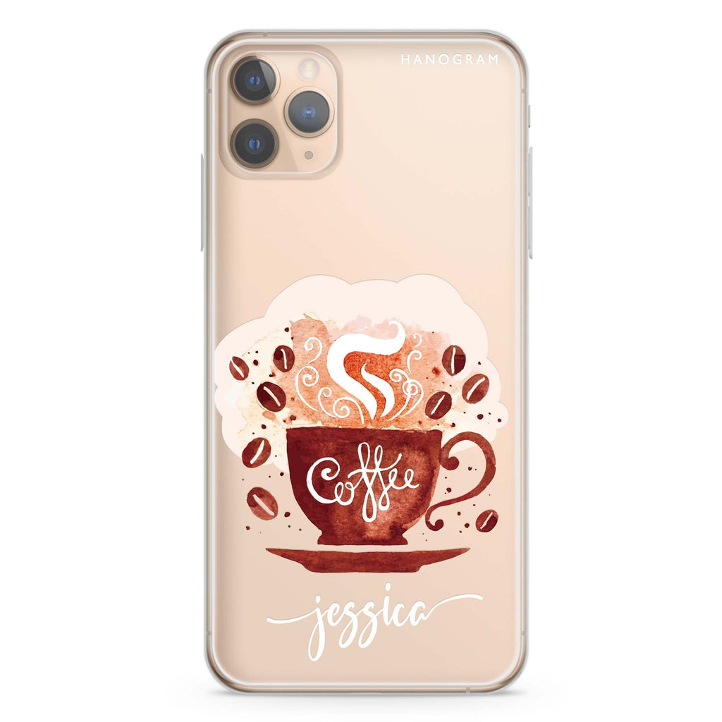 Fragrant coffee iPhone 11 Pro Max 水晶透明保護殼