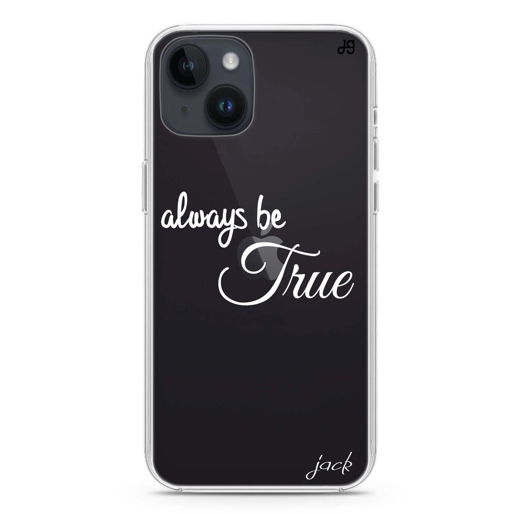 Always be true love with passion II iPhone 14 水晶透明保護殼